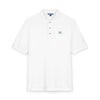 Embroidered Minimal Crest Polo Shirt — Classic Black Work & Casual Polo