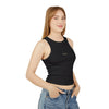 Gladiators Racer Tank — Women's Micro Rib Crop Tank Top