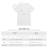 Minimalist White Women's Tee — Subtle Center Text Graphic