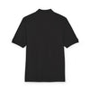 Embroidered Minimal Crest Polo Shirt — Classic Black Work & Casual Polo